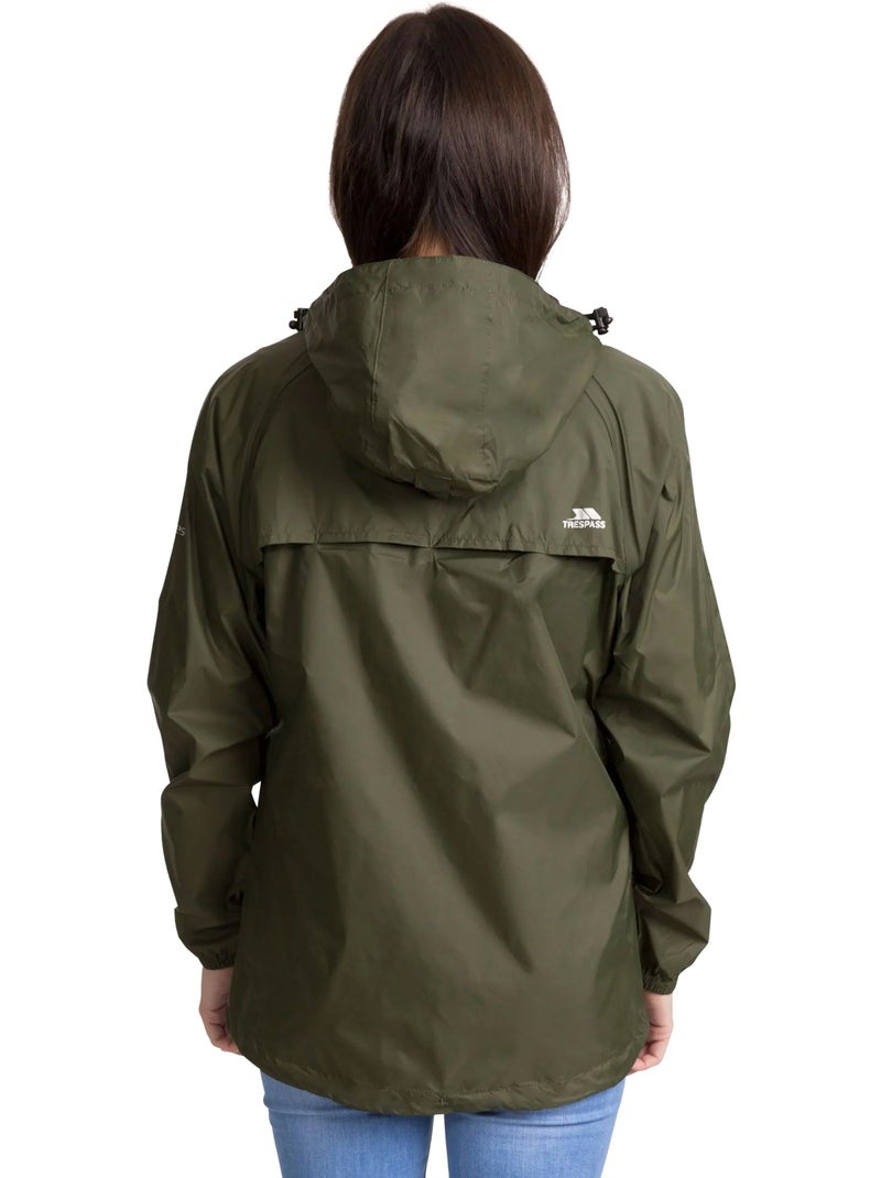 Trespass - Veste imperméable QIKPAC Kaki - Kiabi