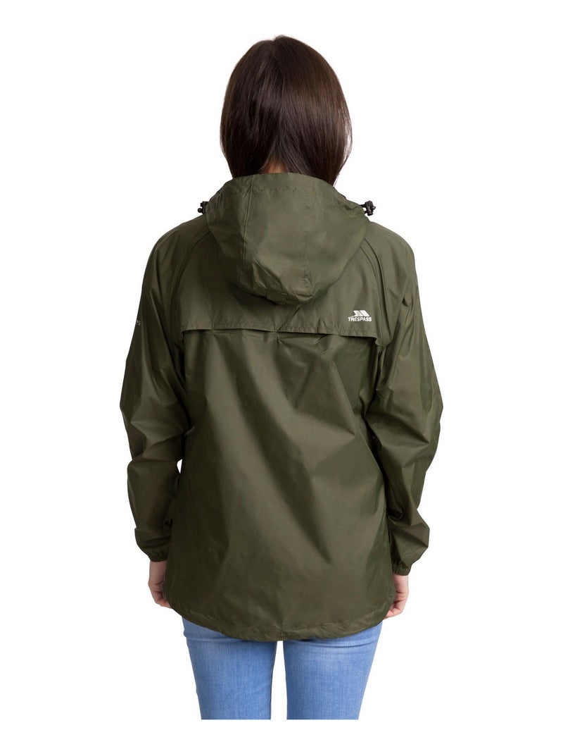 Trespass - Veste imperméable QIKPAC Kaki - Kiabi