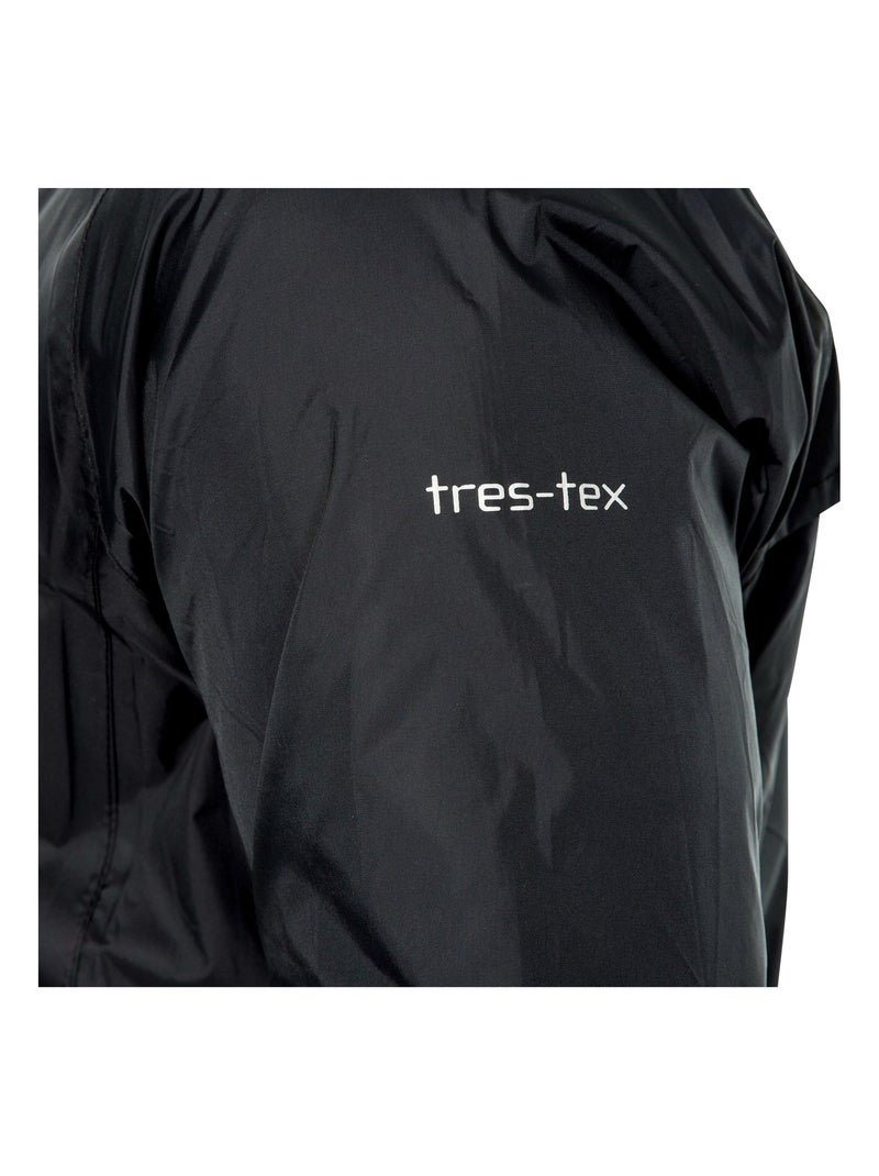 Trespass - Veste imperméable QIKPAC Noir - Kiabi