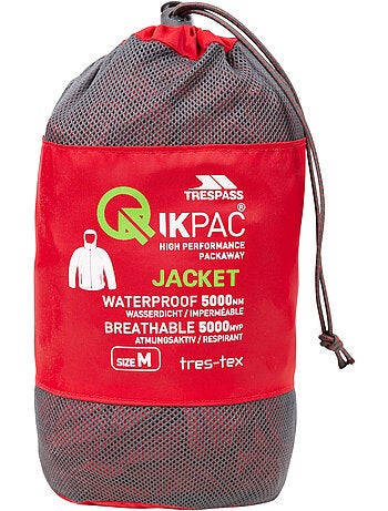 Trespass - Veste imperméable QIKPAC