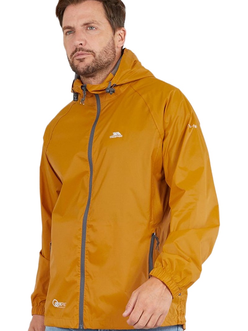Trespass - Veste imperméable QIKPAC Rouge brique - Kiabi