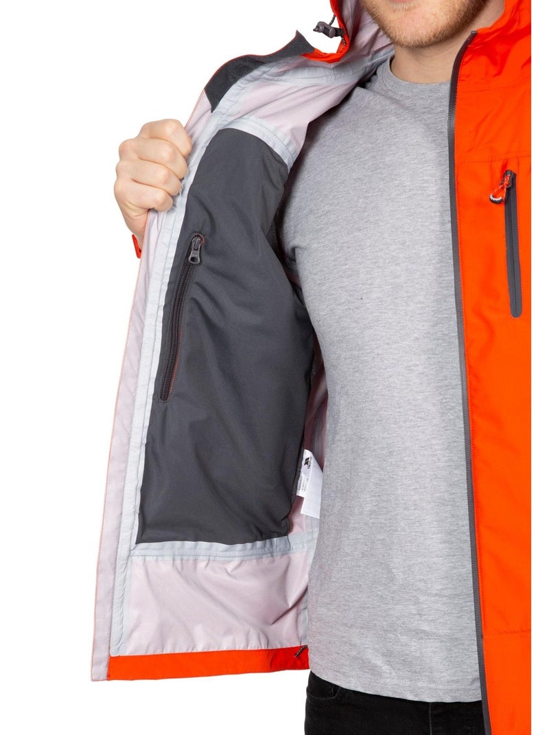 Trespass - Veste imperméable RAKENFARD Orange - Kiabi