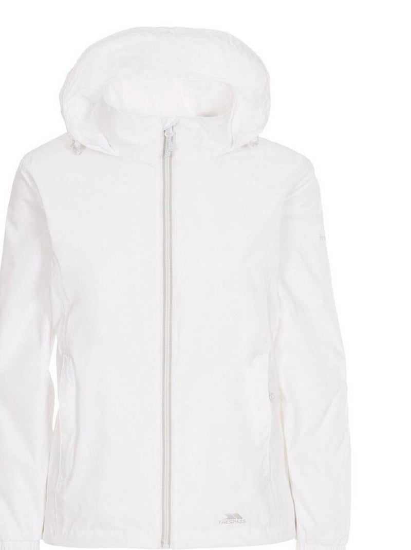 Trespass - Veste imperméable SABRINA Blanc - Kiabi
