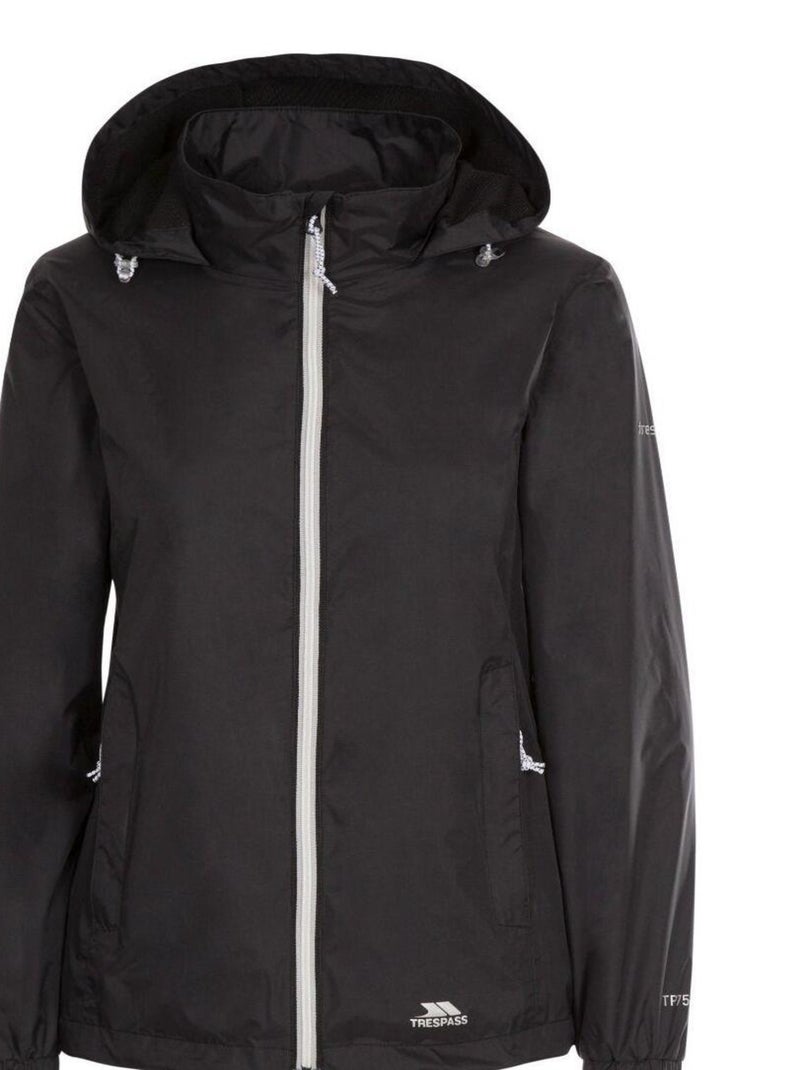 Trespass - Veste imperméable SABRINA Noir - Kiabi
