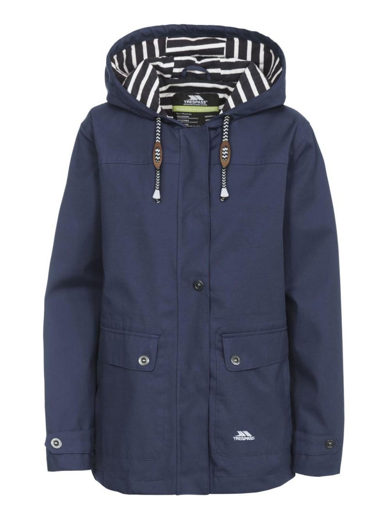 Trespass - Veste imperméable SEAWATER Bleu marine - Kiabi