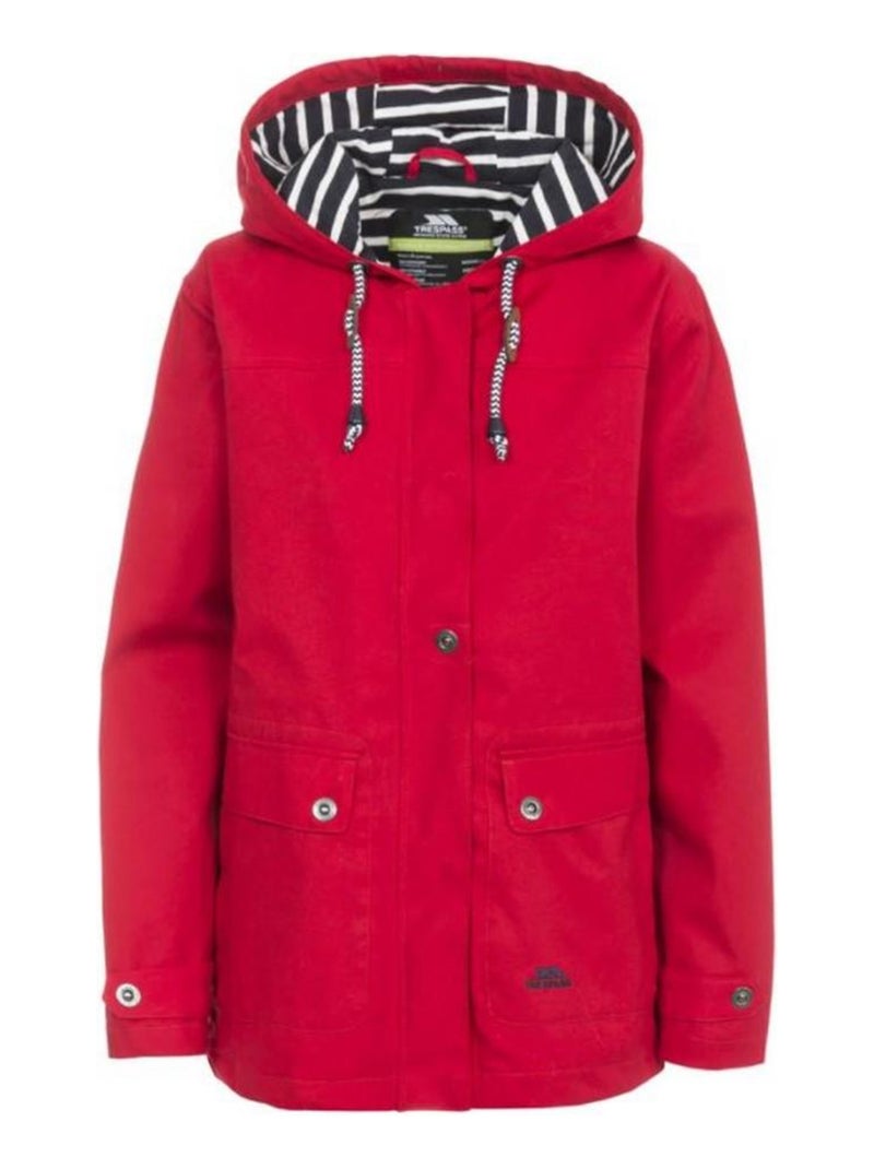 Trespass - Veste imperméable SEAWATER Rouge - Kiabi