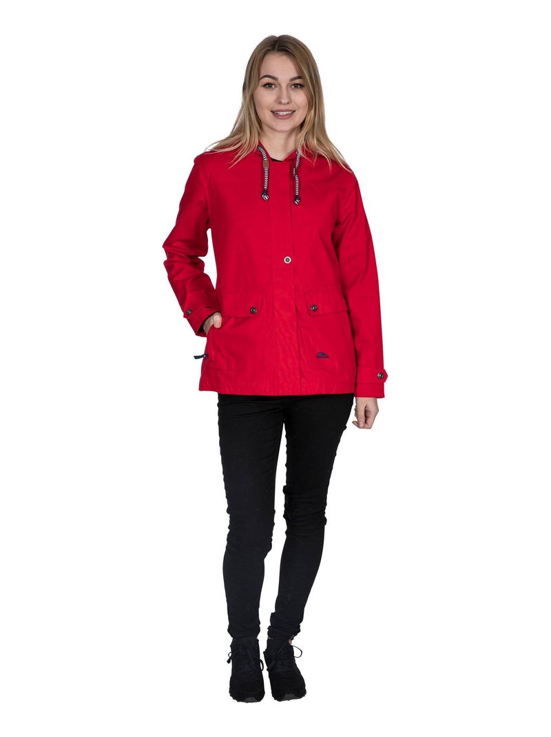 Trespass - Veste imperméable SEAWATER Rouge - Kiabi