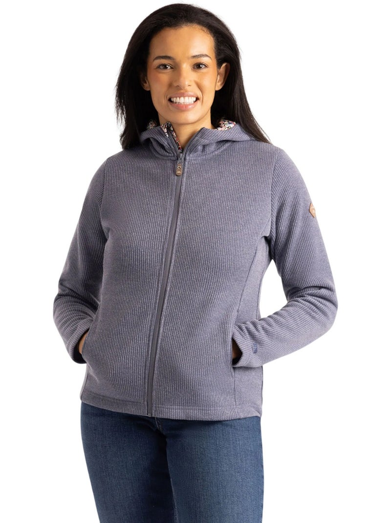 Trespass - Veste polaire ANONA Bleu clair - Kiabi