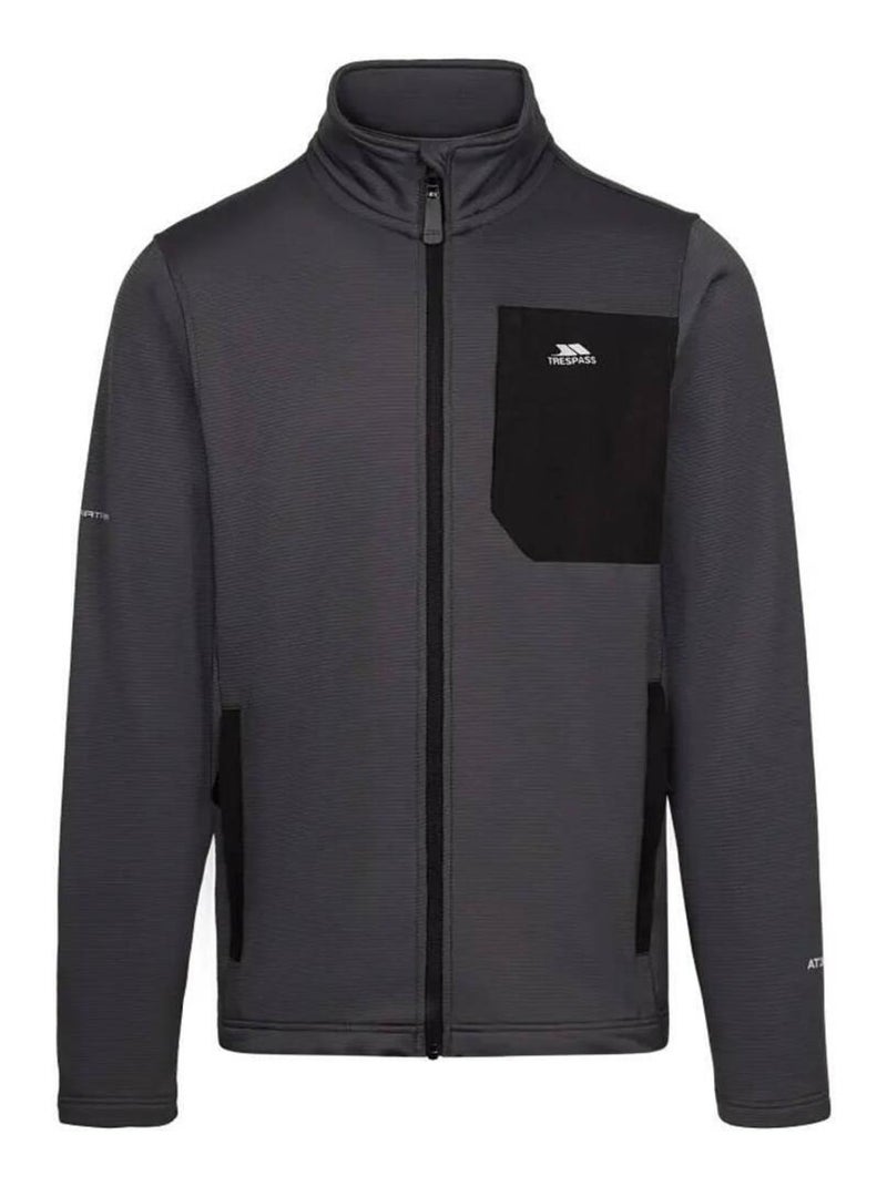 Trespass - Veste polaire ARRANFORE Gris foncé - Kiabi