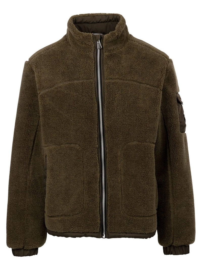 Trespass - Veste polaire EDWALTON Vert kaki - Kiabi