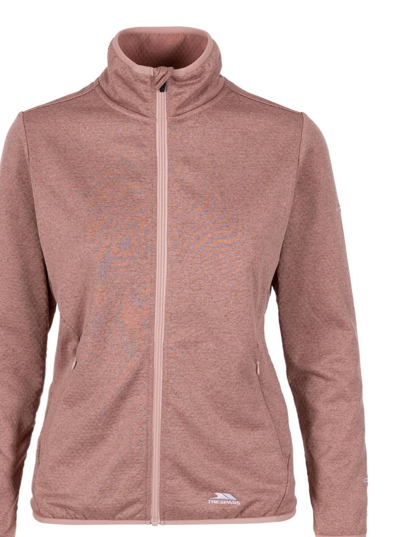 Trespass - Veste polaire GLORIFY Rose pâle - Kiabi