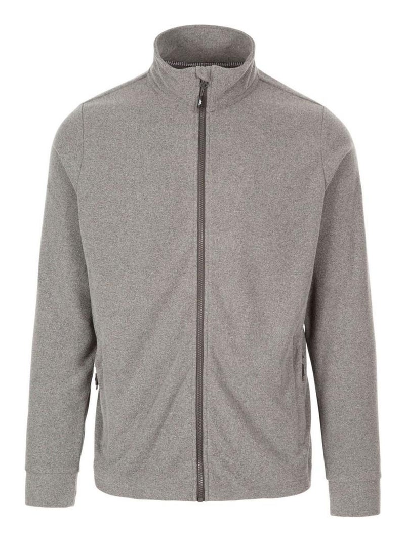 Trespass - Veste polaire KINGTON Gris chiné - Kiabi