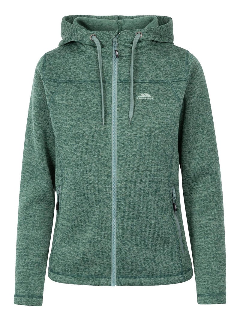 Trespass - Veste polaire ODELIA Vert foncé - Kiabi