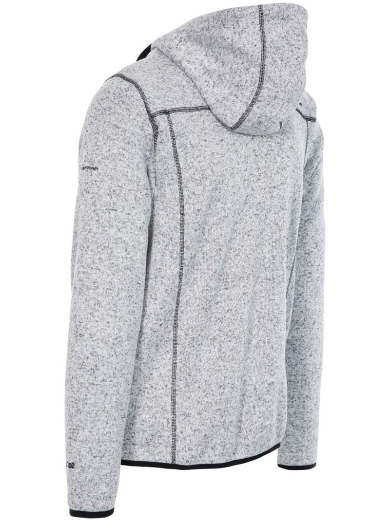 Trespass - Veste polaire ODENO s Gris chiné - Kiabi