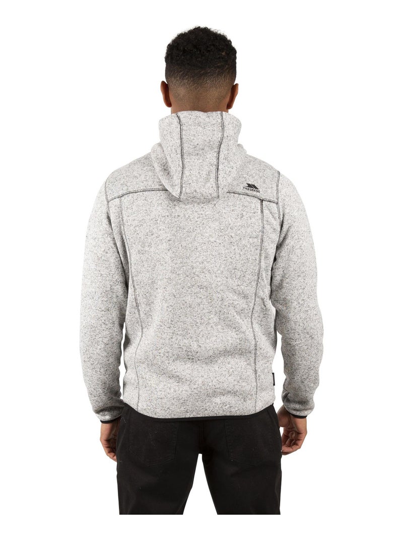 Trespass - Veste polaire ODENO s Gris chiné - Kiabi
