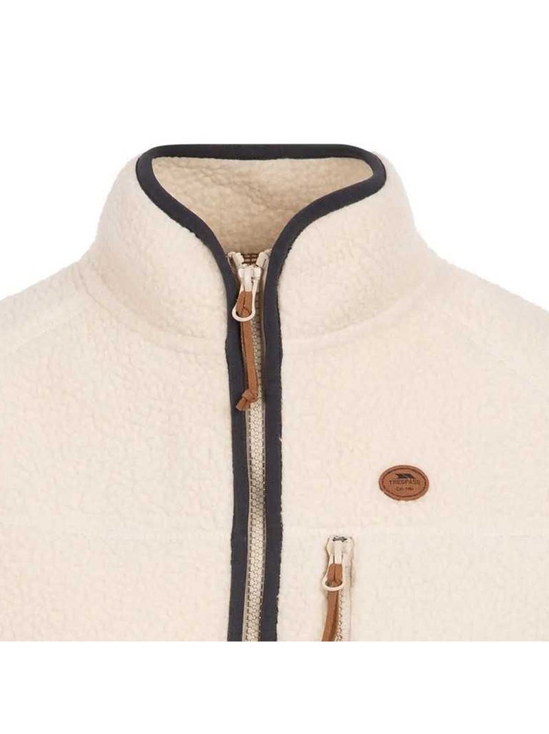 Trespass - Veste polaire QUAKE Blanc - Kiabi