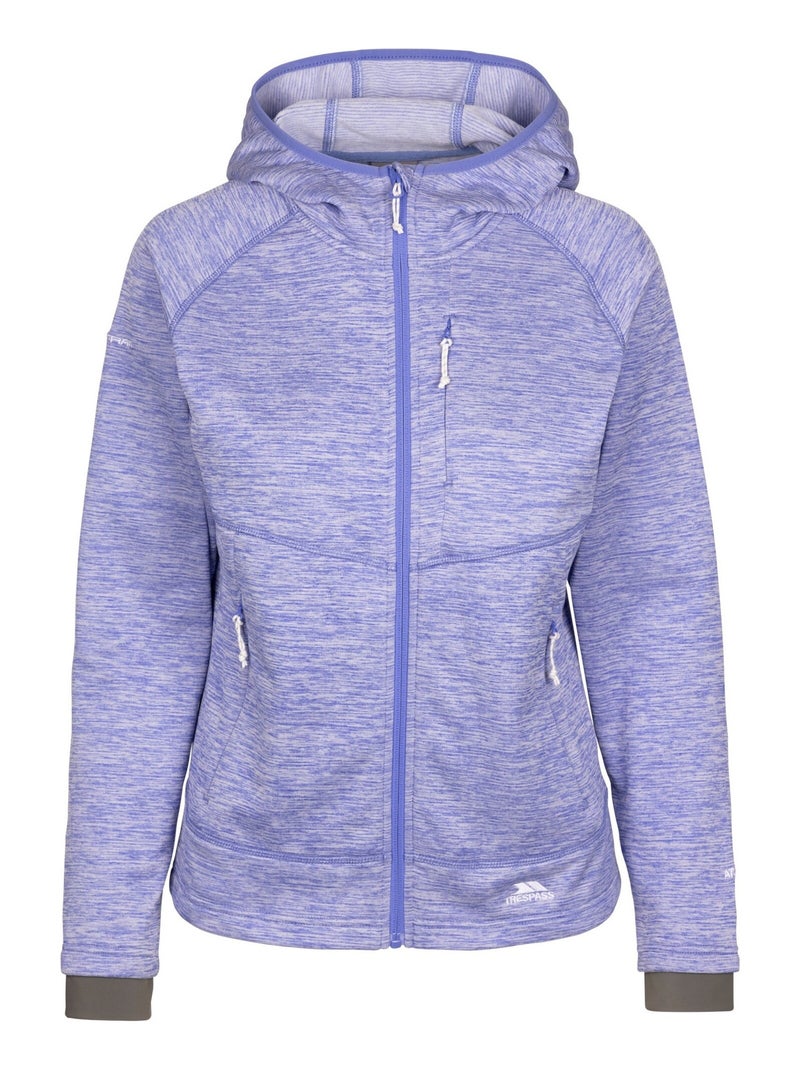 Trespass - Veste polaire TARA Mauve lilas - Kiabi