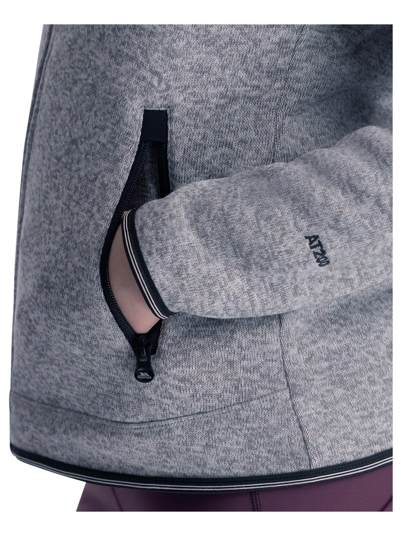 Trespass - Veste polaire TODDY AT200 Gris chiné - Kiabi