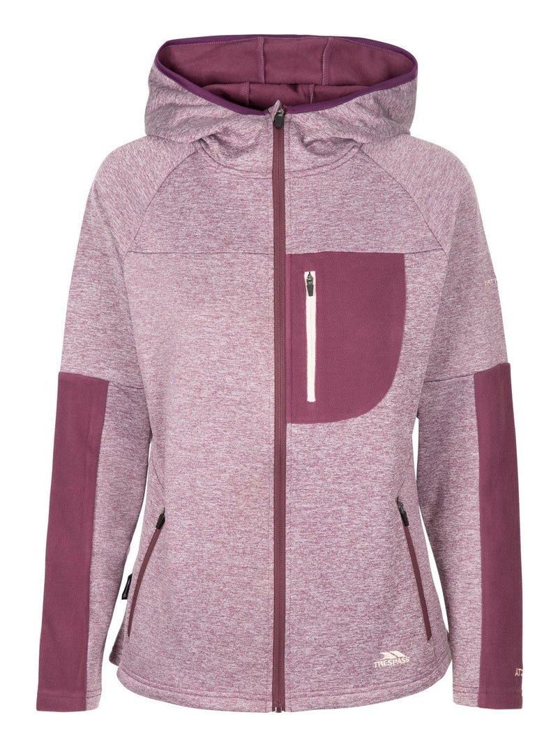Trespass - Veste polaire TRULLO Violet figue - Kiabi