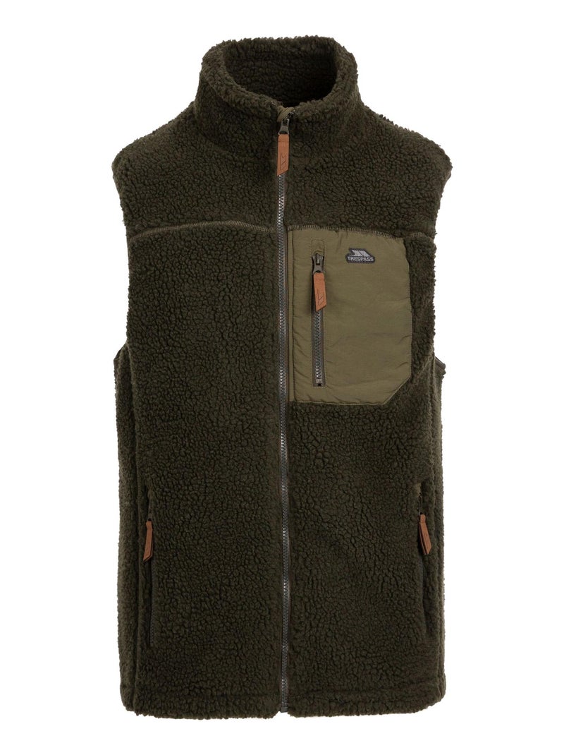 Trespass - Veste sans manches BUCKLESS Kaki - Kiabi
