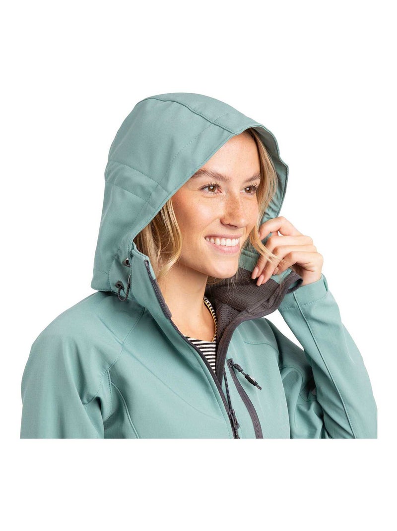 Trespass - Veste softshell BELA Bordeaux - Kiabi