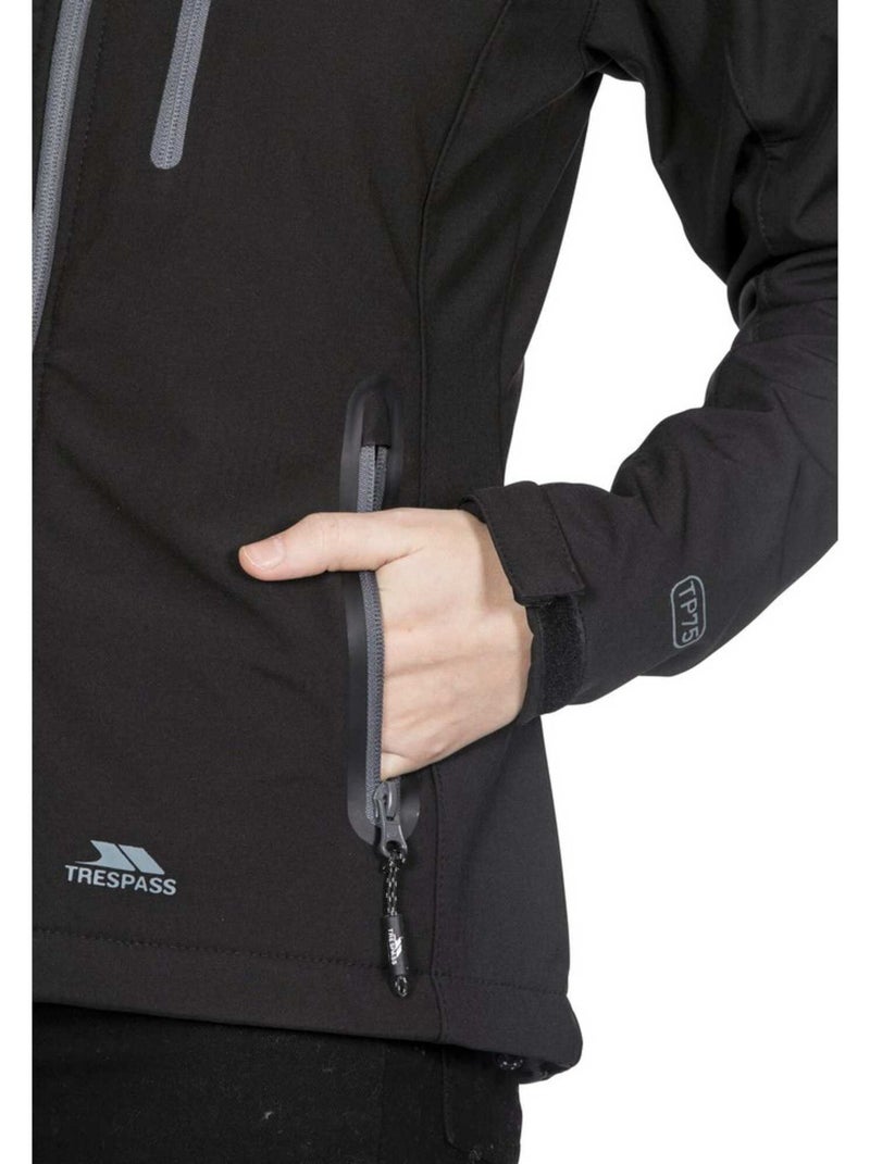 Trespass - Veste softshell BELA Bordeaux - Kiabi