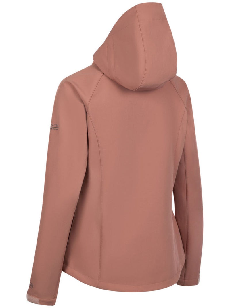 Trespass - Veste softshell BELA Marron havane - Kiabi