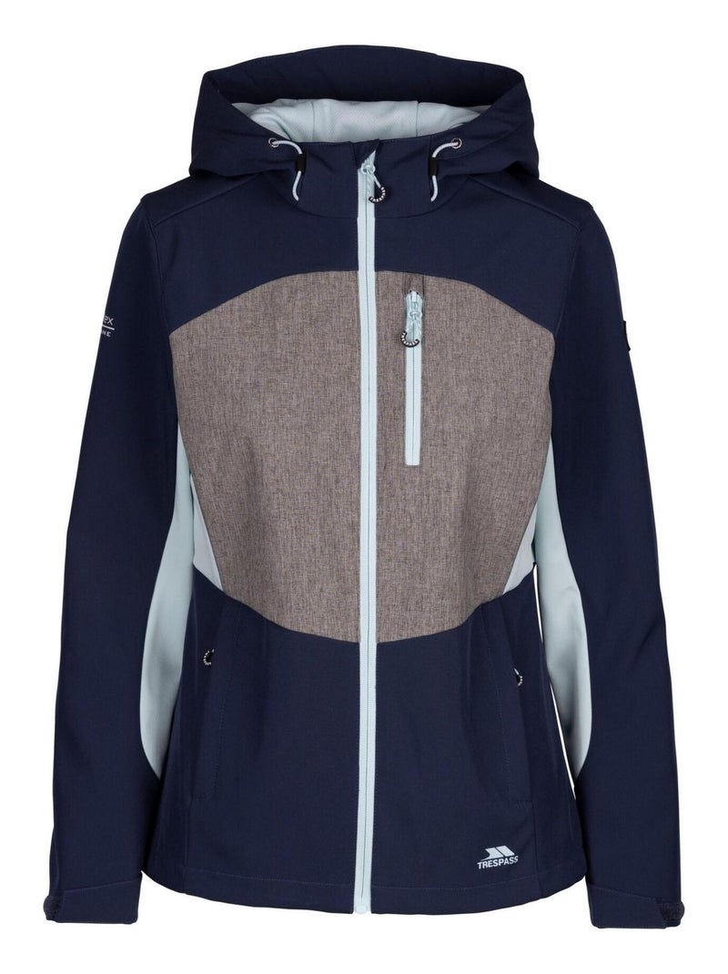Trespass - Veste softshell ECKWOOD Bleu marine - Kiabi