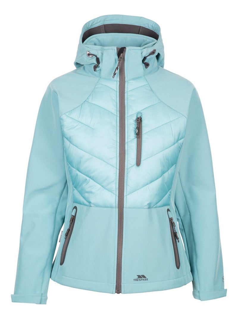 Trespass - Veste softshell ELVIRA Bleu clair - Kiabi