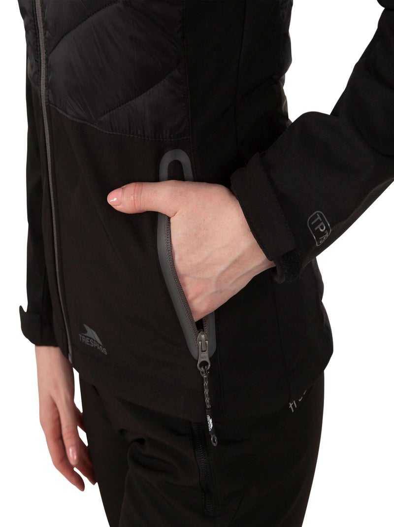 Trespass - Veste softshell ELVIRA Noir - Kiabi