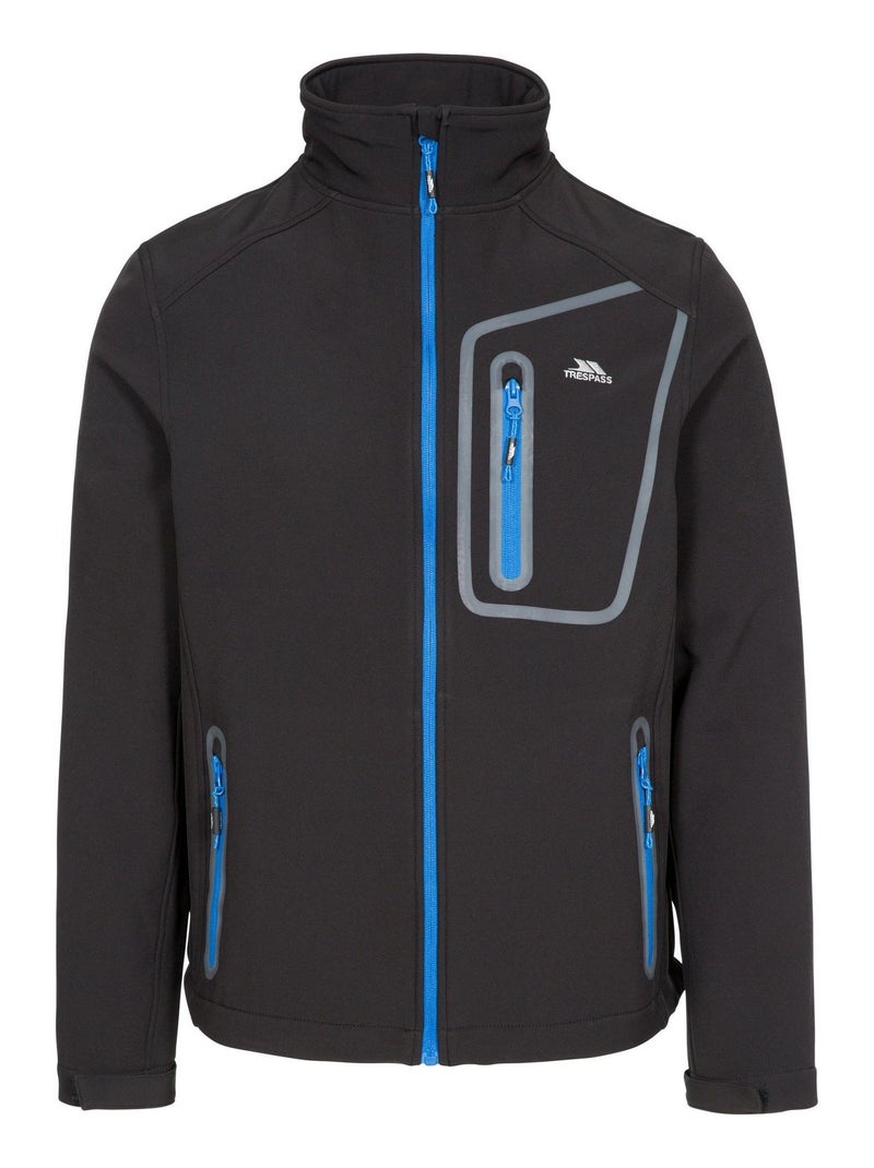 Trespass - Veste softshell HOTHAM Noir - Kiabi