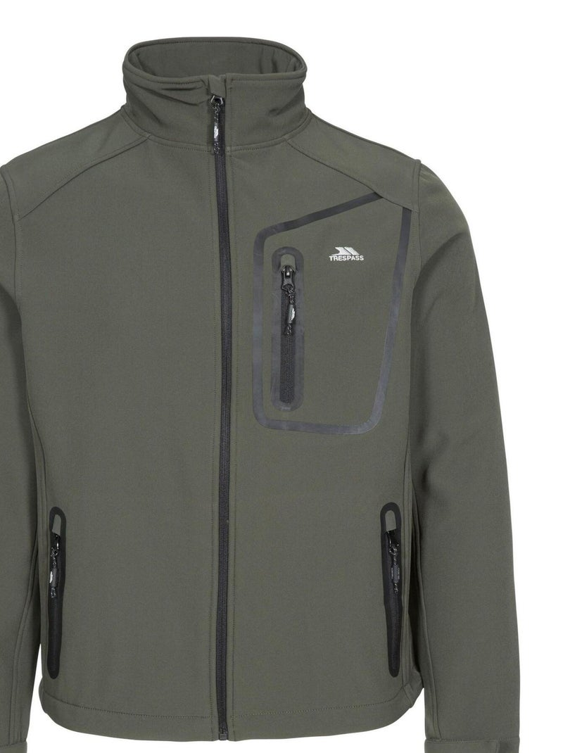 Trespass - Veste softshell HOTHAM Vert kaki - Kiabi