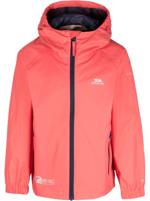 Trespass - Veste unie imperméable QIKPAC - Kiabi