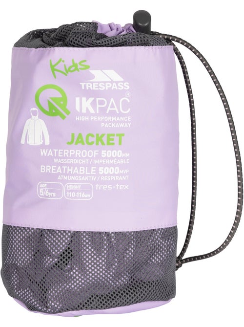 Trespass - Veste unie imperméable QIKPAC - Kiabi Trespass - Veste unie imperméable QIKPAC - Kiabi