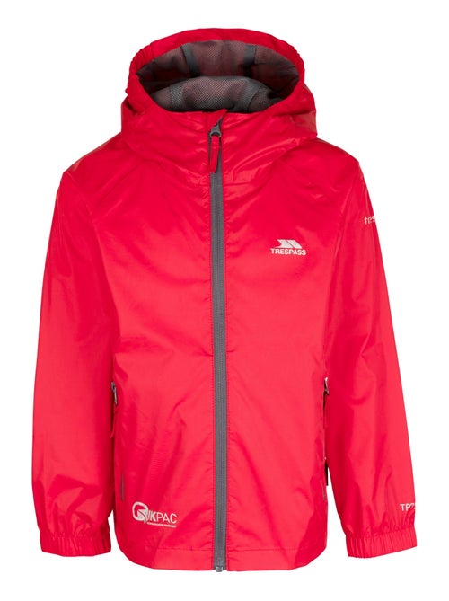 Trespass - Veste unie imperméable QIKPAC - Kiabi Trespass - Veste unie imperméable QIKPAC - Kiabi