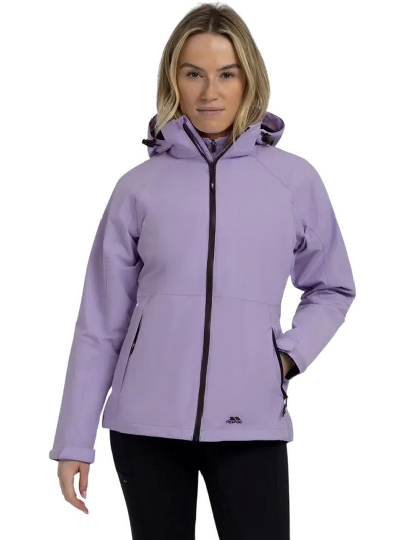Trespass - Veste unie imperméable TILBURY Mauve lilas - Kiabi