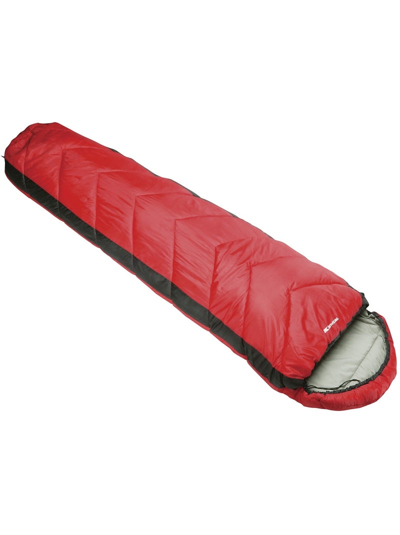 Trespass Doze - Sac de couchage 3 saisons Rouge - Kiabi