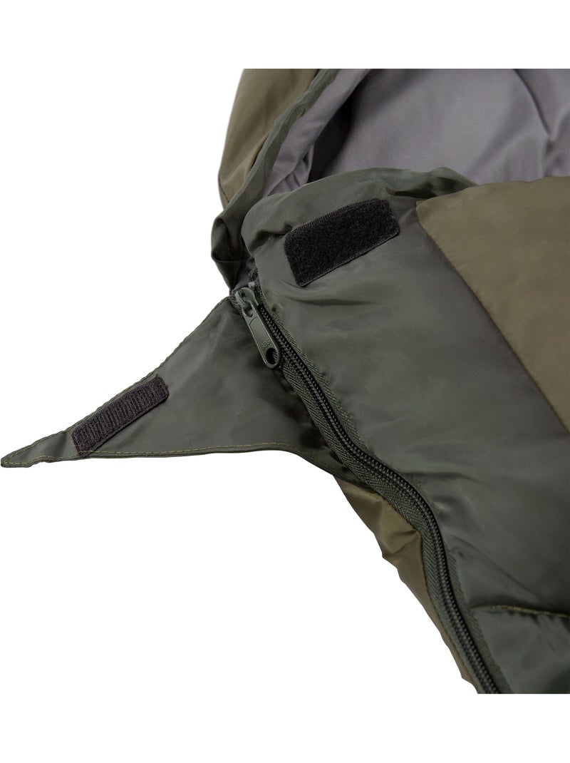 Trespass Doze - Sac de couchage 3 saisons Vert kaki - Kiabi