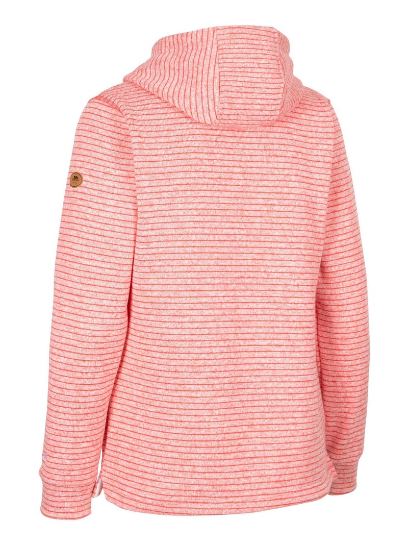 Trespass Womens/Ladies Kari Striped Fleece Jacket (Veste polaire rayée) Rose - Kiabi
