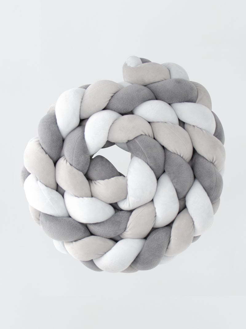 Tresse de décoration en velours Gris - Kiabi
