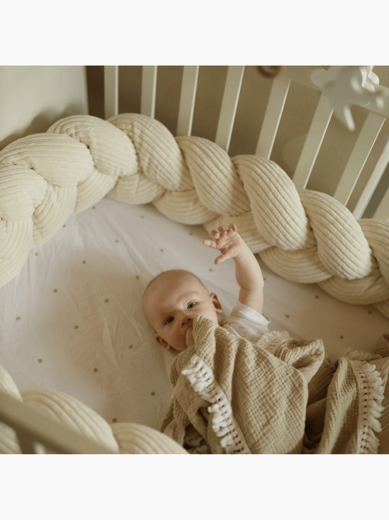 Tresse de lit bébé Aesthetic 300 cm Beige - Kiabi