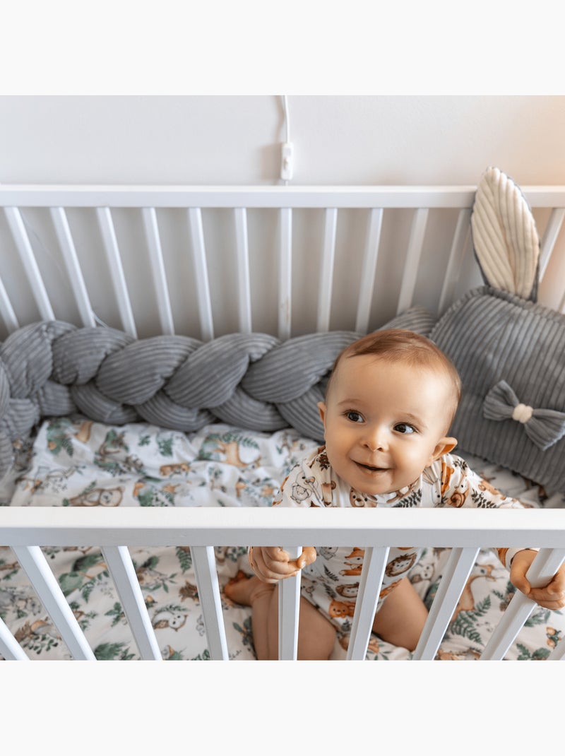 Tresse de lit bébé Aesthetic 300 cm Beige - Kiabi