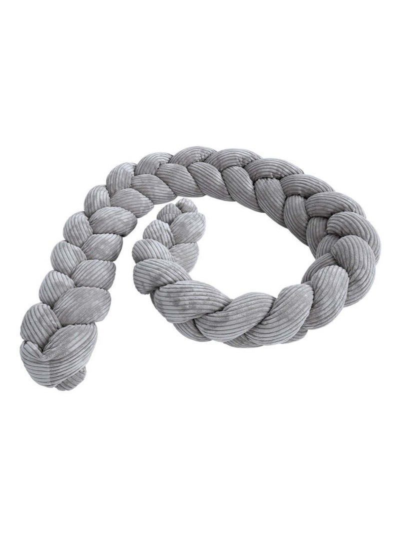 Tresse de lit bébé Gris - Kiabi