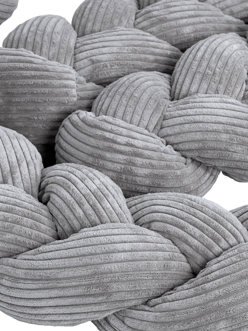 Tresse de lit bébé Gris - Kiabi