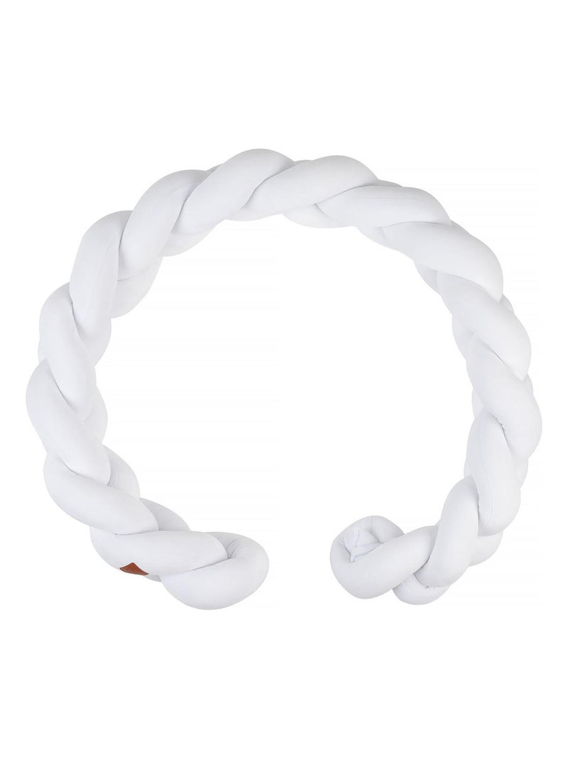 Tresse de lit bébé universelle - VELOURS SEVIRA KIDS Blanc - Kiabi