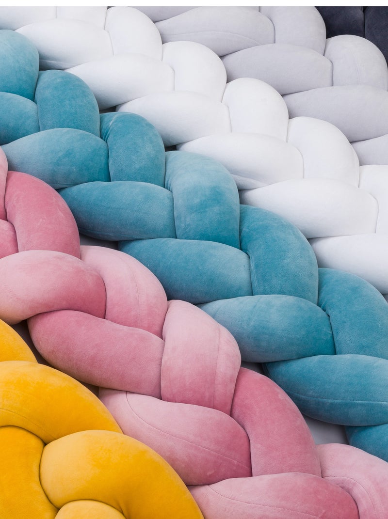 Tresse de lit bébé universelle - VELOURS SEVIRA KIDS Rose - Kiabi