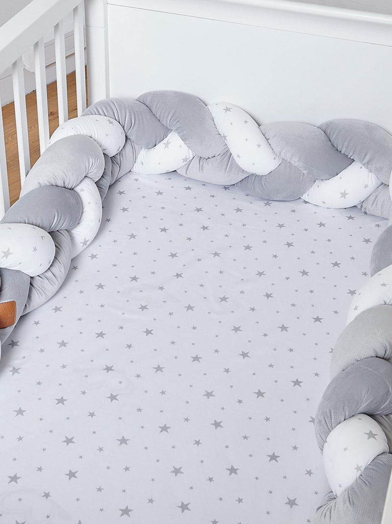 Tresse de lit bébé universelle, STELLA SEVIRA KIDS Gris - Kiabi