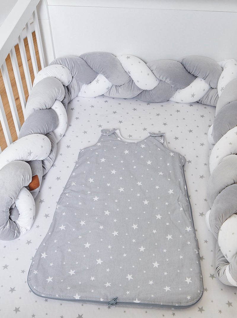 Tresse de lit bébé universelle, STELLA SEVIRA KIDS Gris - Kiabi