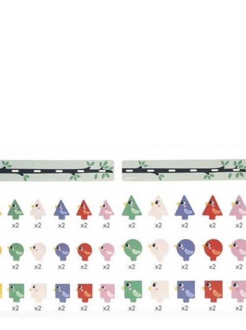 Tri de formes couleurs et tailles - Oiseaux - Kiabi