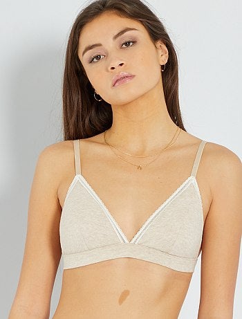 Triangle coton coussinets amovibles